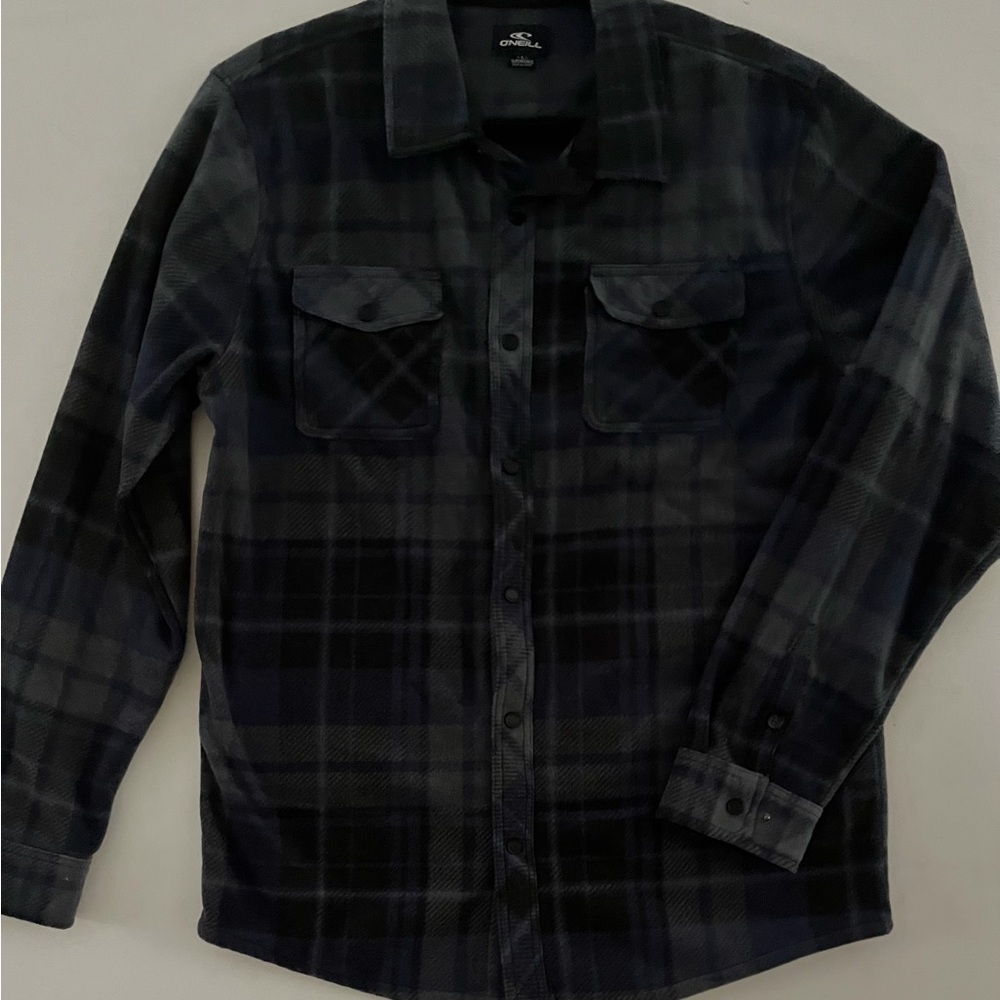 O'Neill Dark Blue Plaid Shirt
